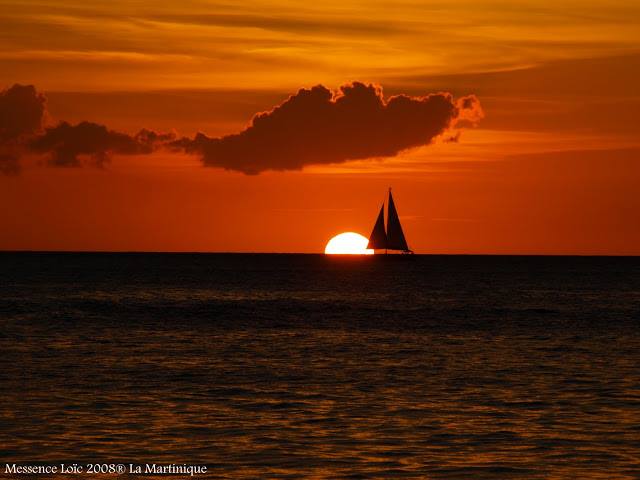 coucher de soleil Martinique