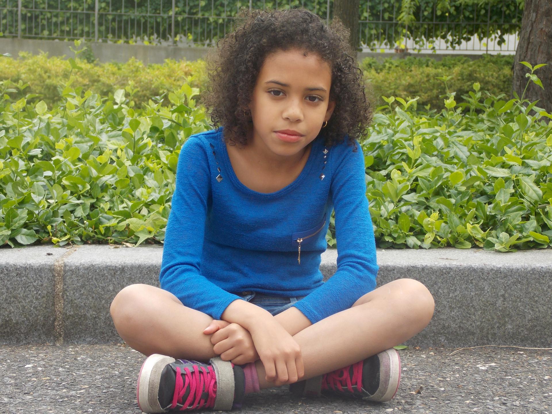 Petite fille "sage"..