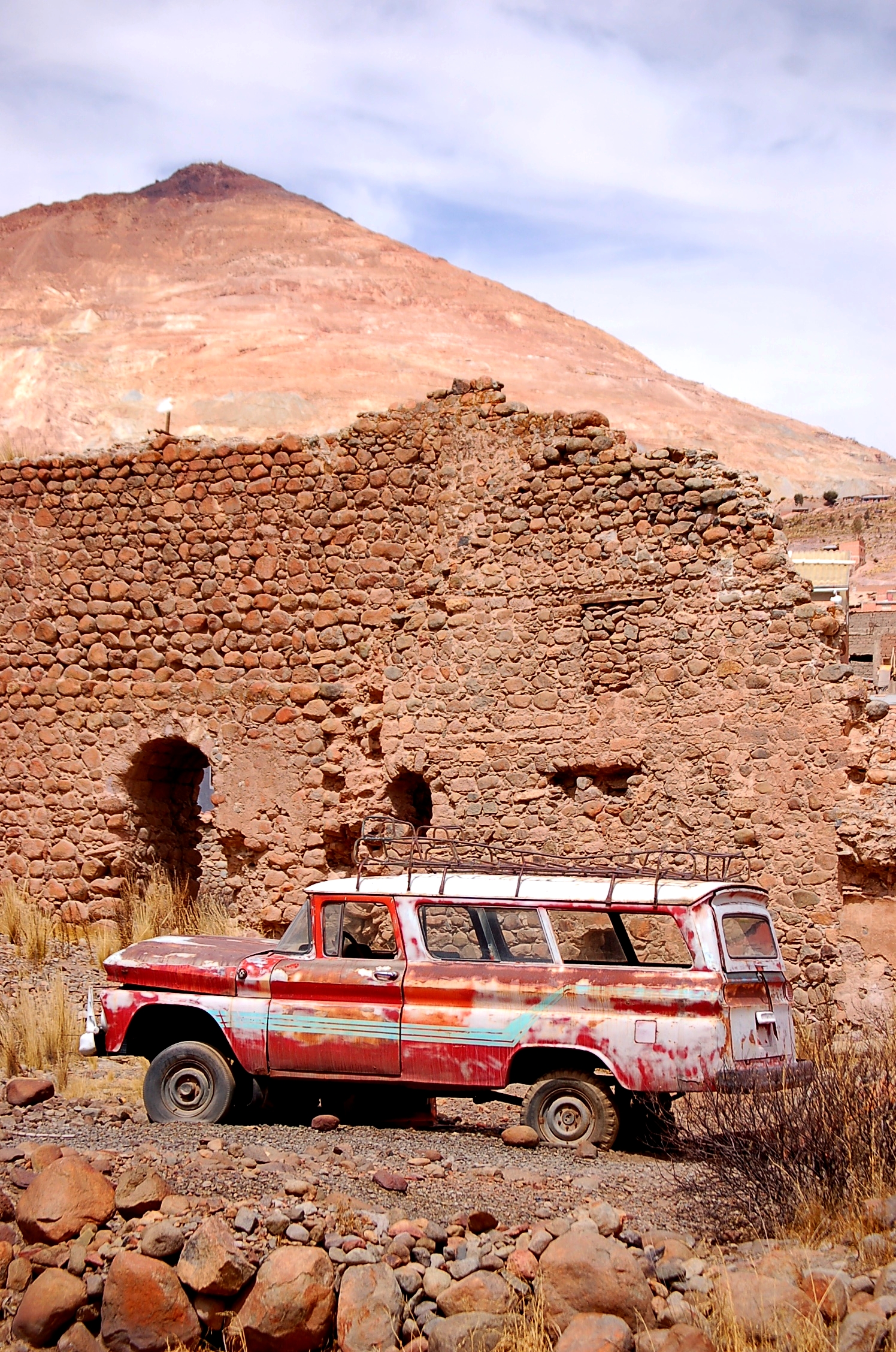 Una anciana - Potosi Bolivia