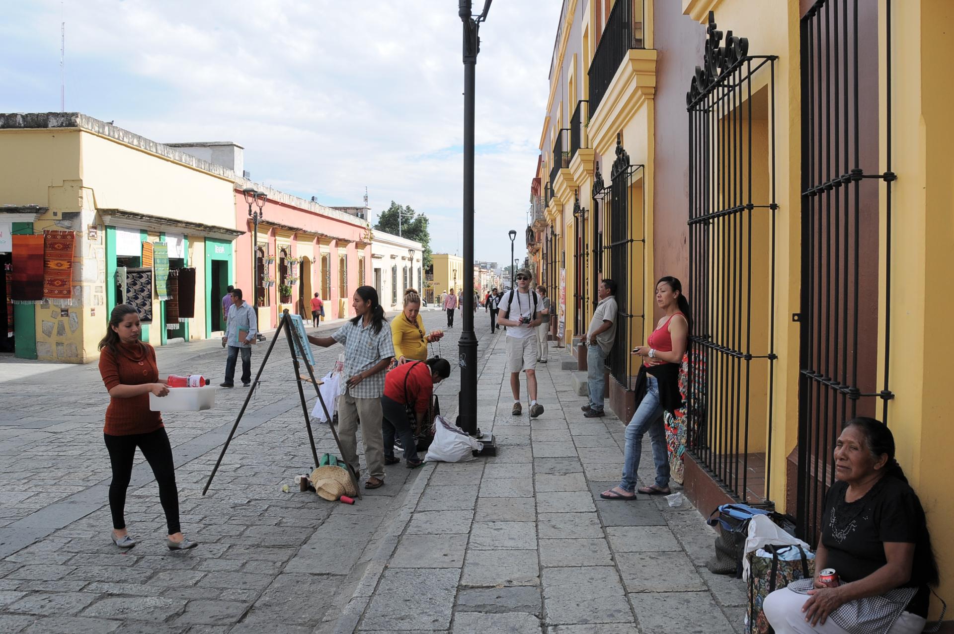 Une rue de Oaxaca.jpg
