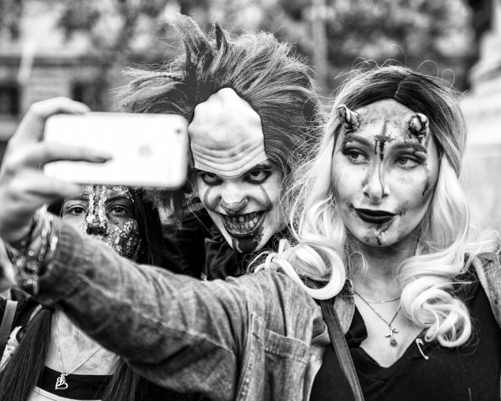 Portrait de rue - Zombie walk 2017