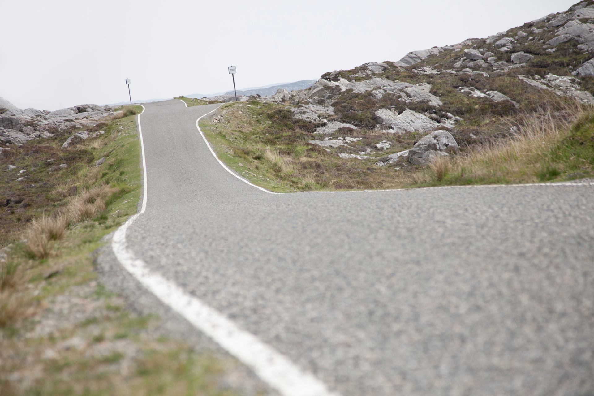 Golden Road, Finsbay, South Harris