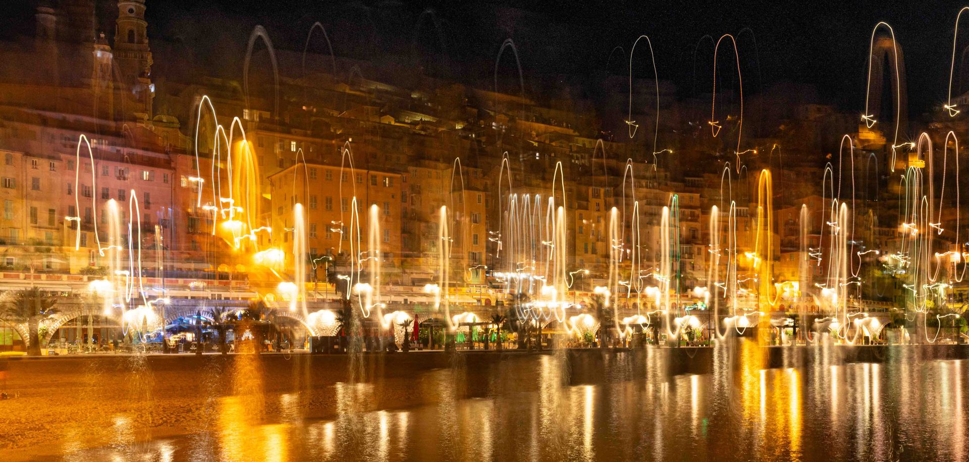 Menton de nuit