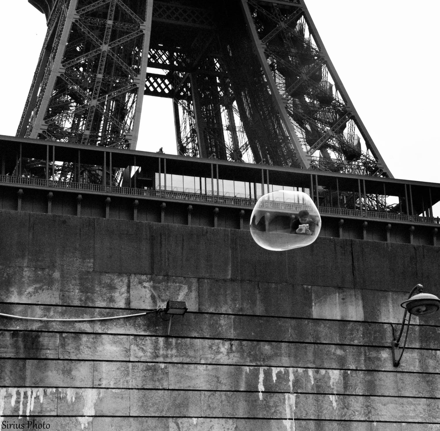 Dans sa bulle ...