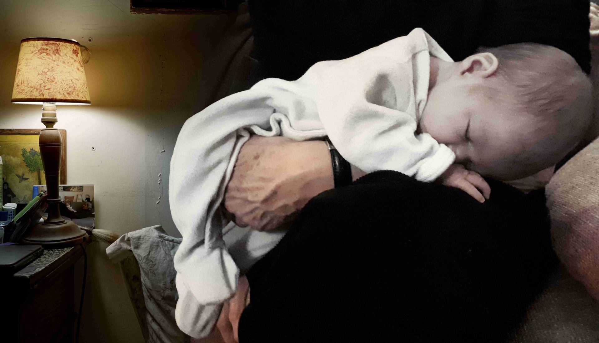 Dans les bras de Grand-mère