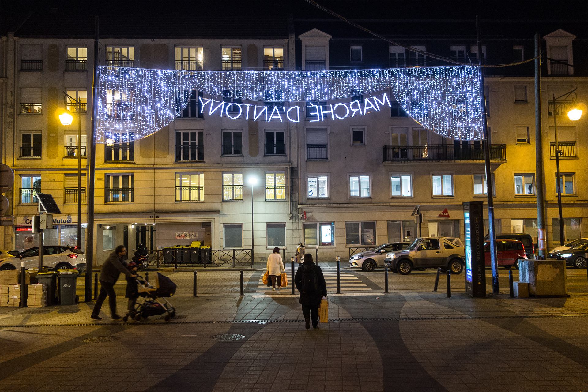 Les lumière du marché
