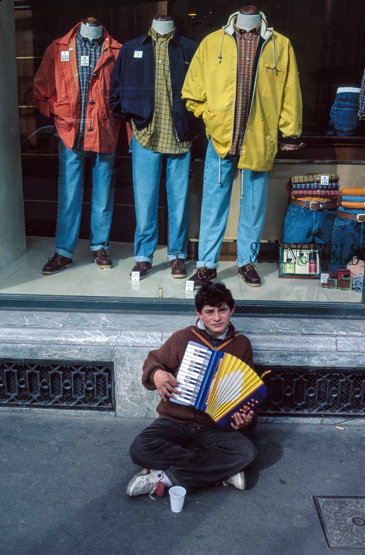 Accordéoniste de rue