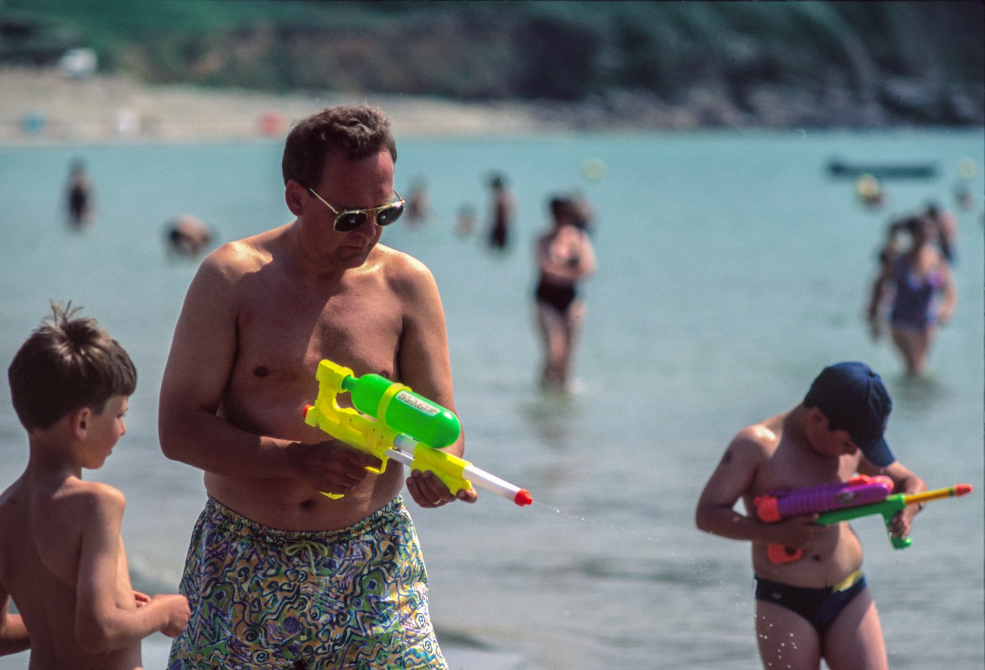 James Bond à la plage