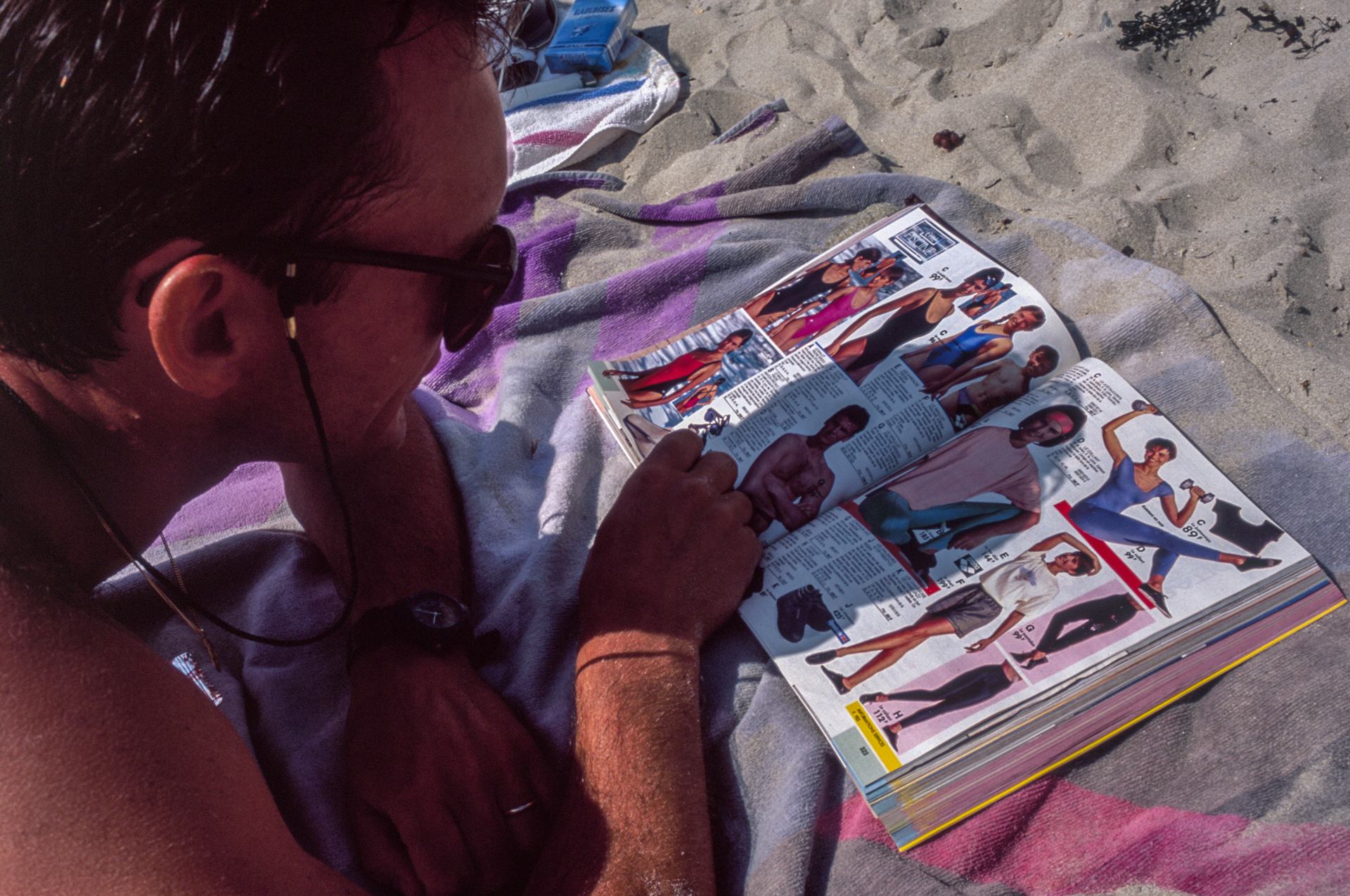 Être à la page à la plage