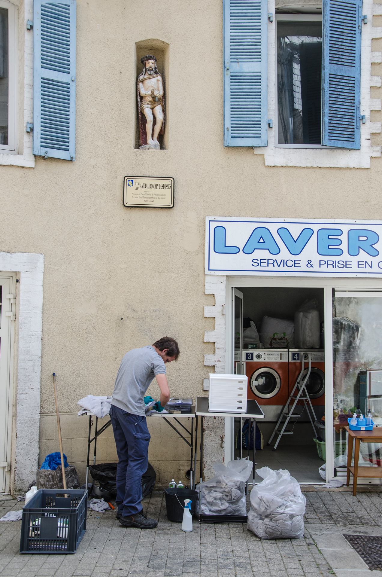 Laver la laverie