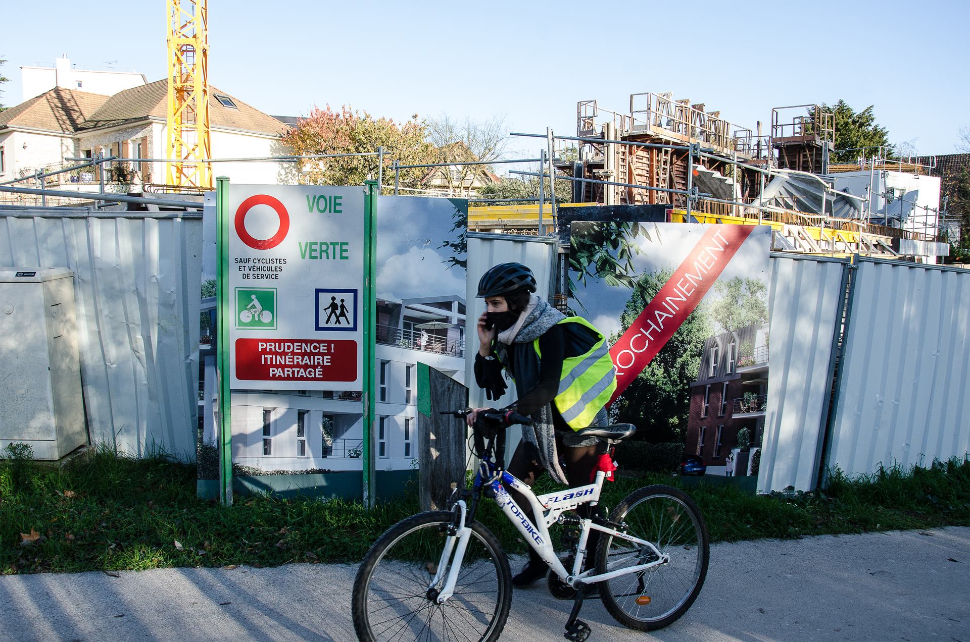 Port du masque et vélo autorisés