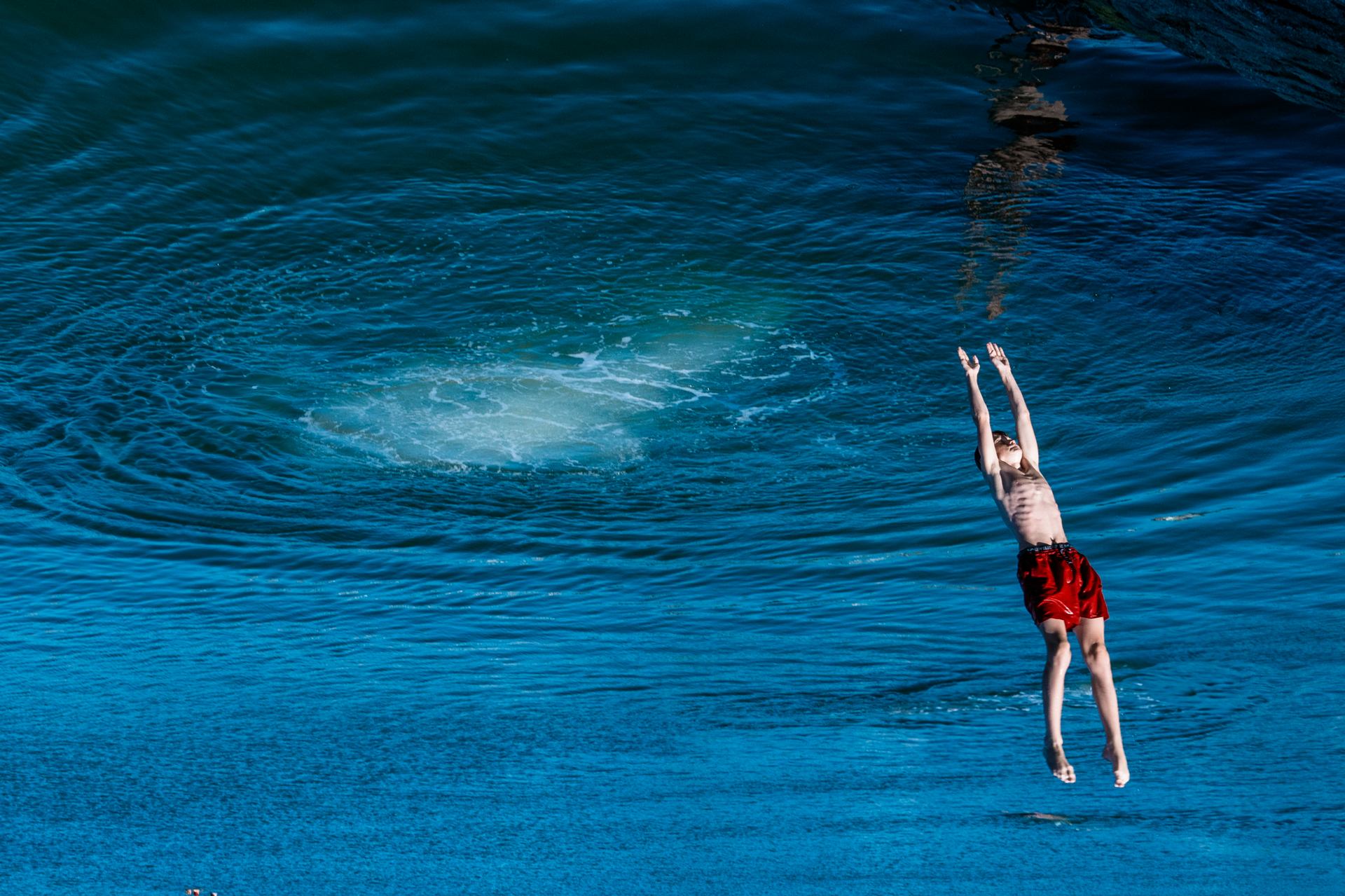Le saut d'un ange