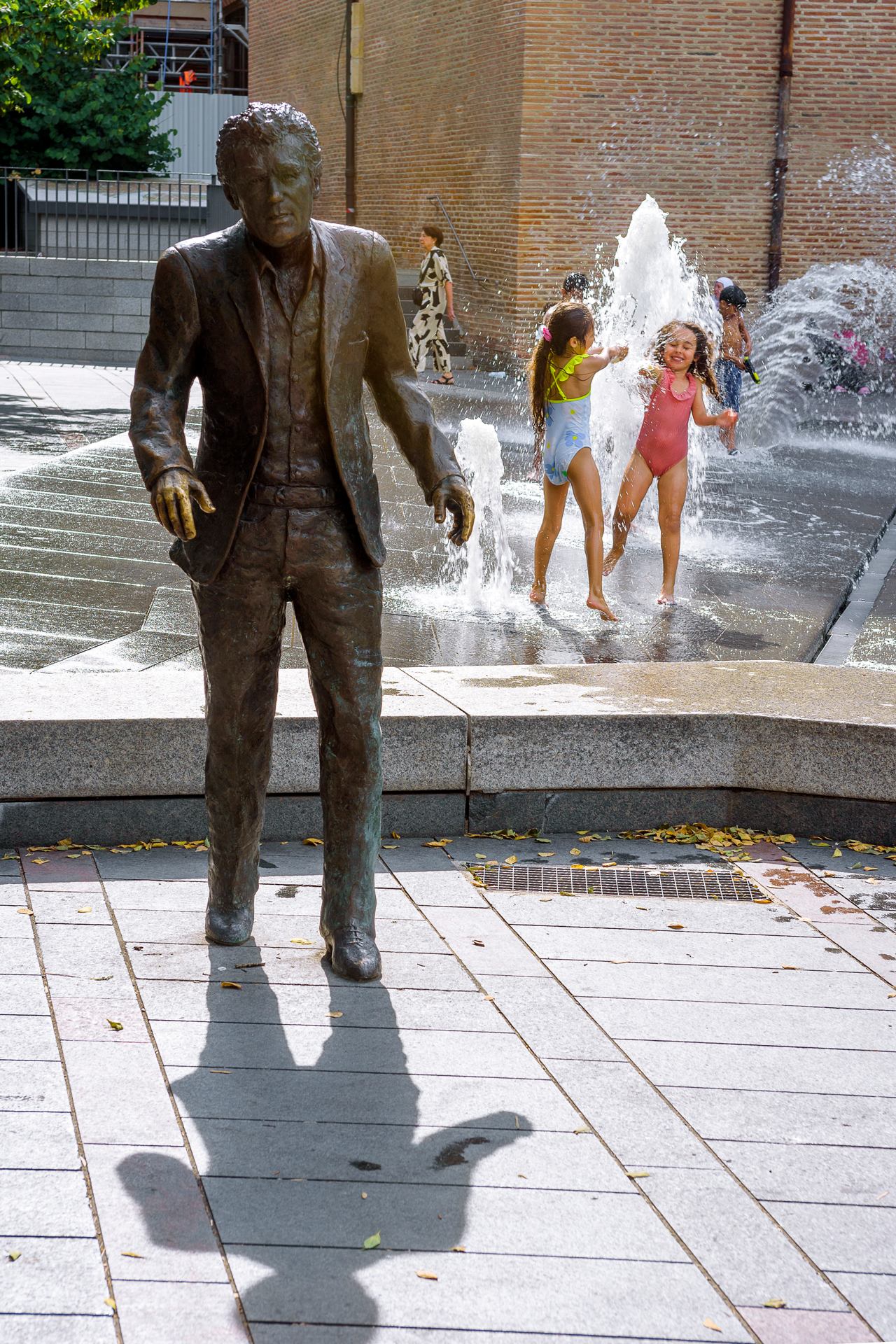 Jeux d'eau, quand l'ombre de Claude Nougaro plane toujours sur les jardins du capitole