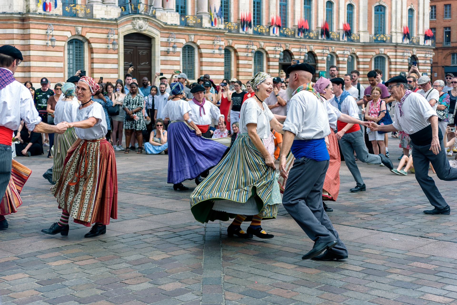Danse dans la ville rose