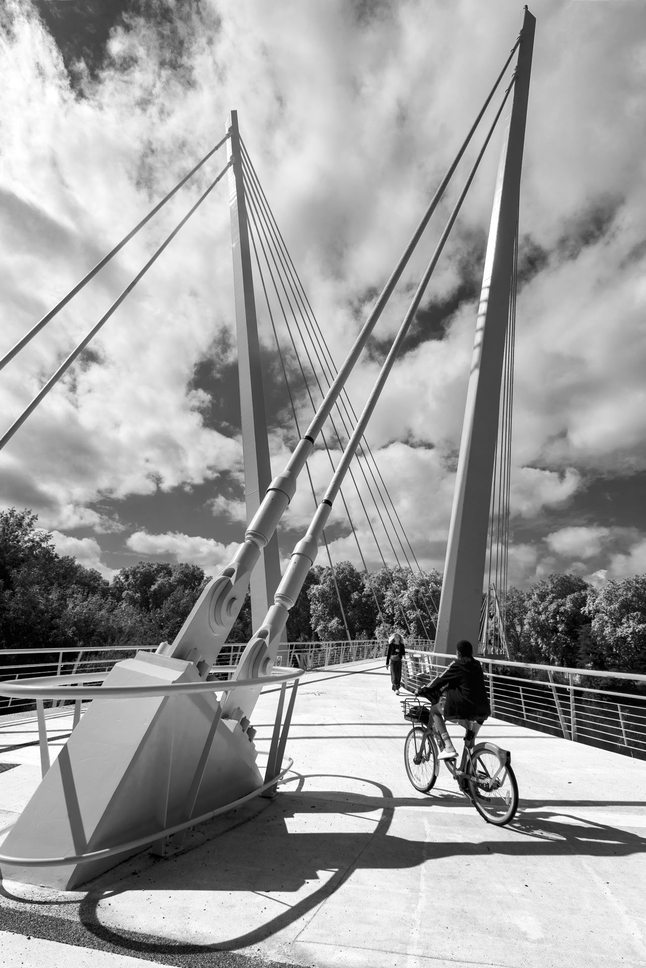 Passerelle suspendue