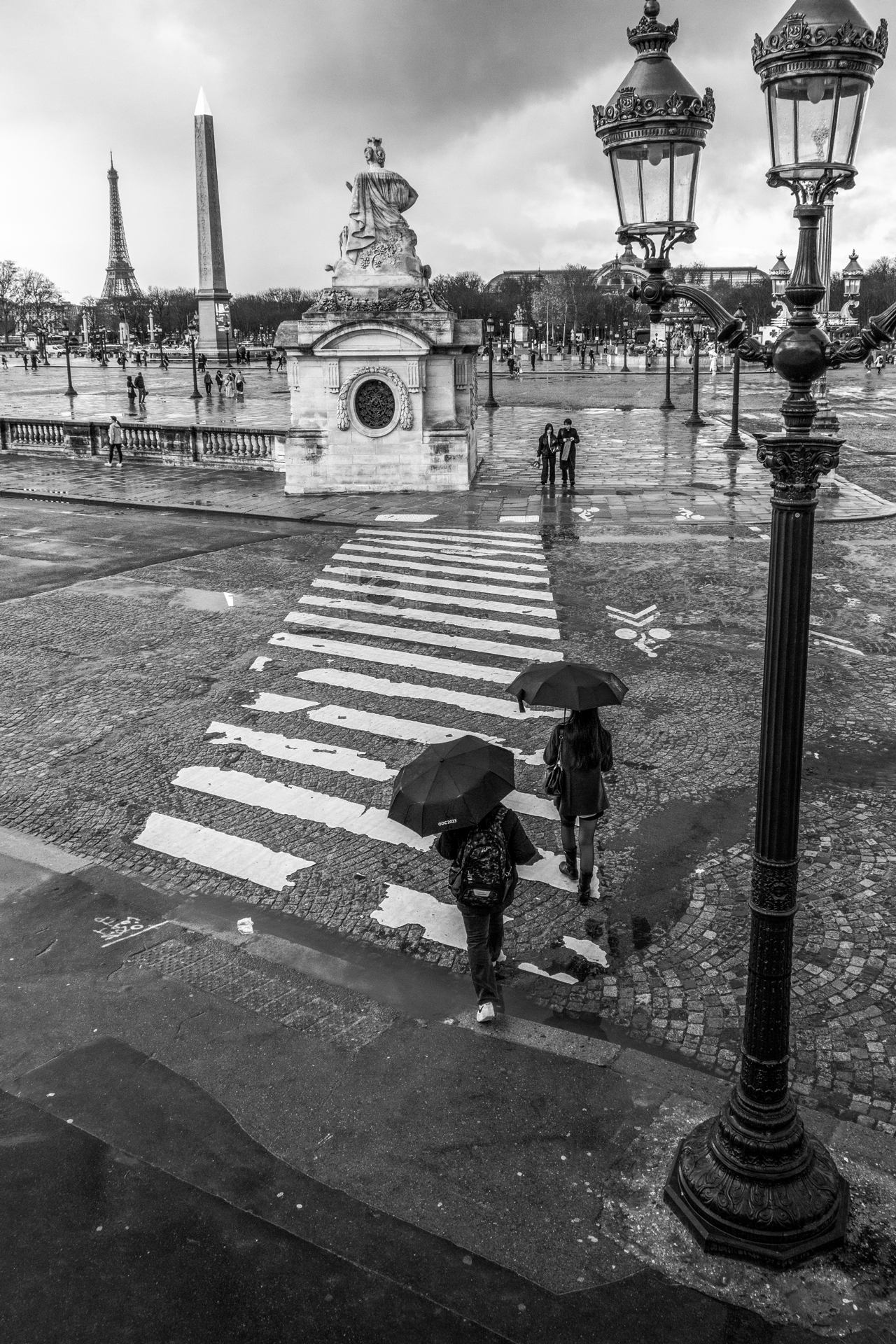 Paris sous la pluie