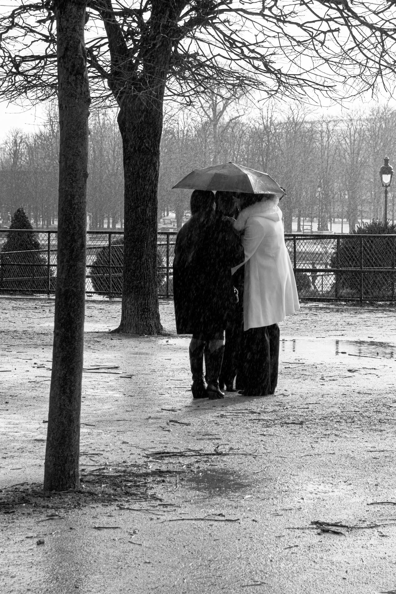 Brainstorming sous la pluie...