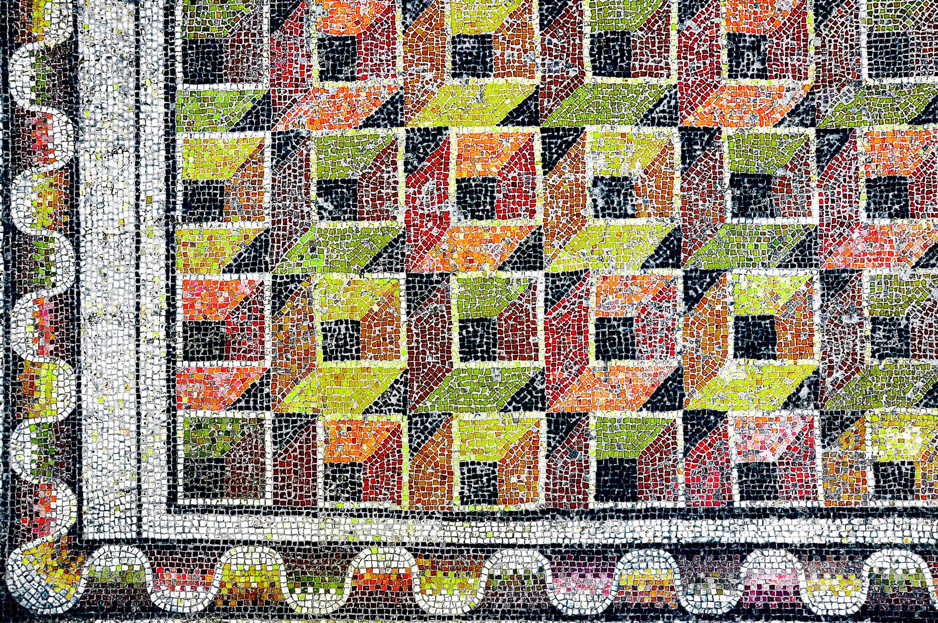 mosaîque romaine 3ème siècle bc.