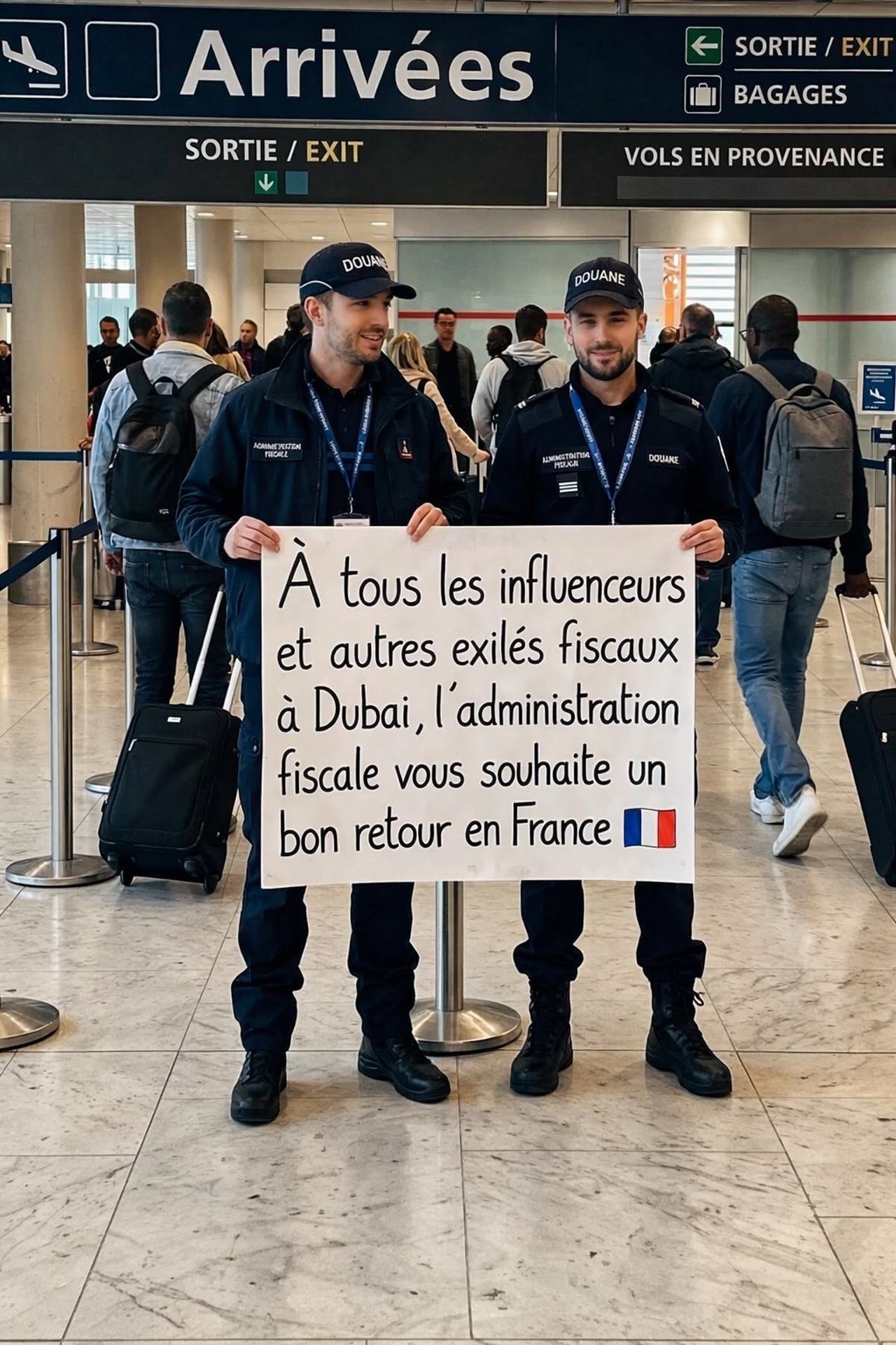 Arrivée CdG ! jg