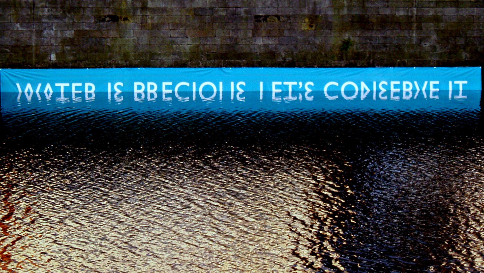 Dublin - Water is precious let's conserve it