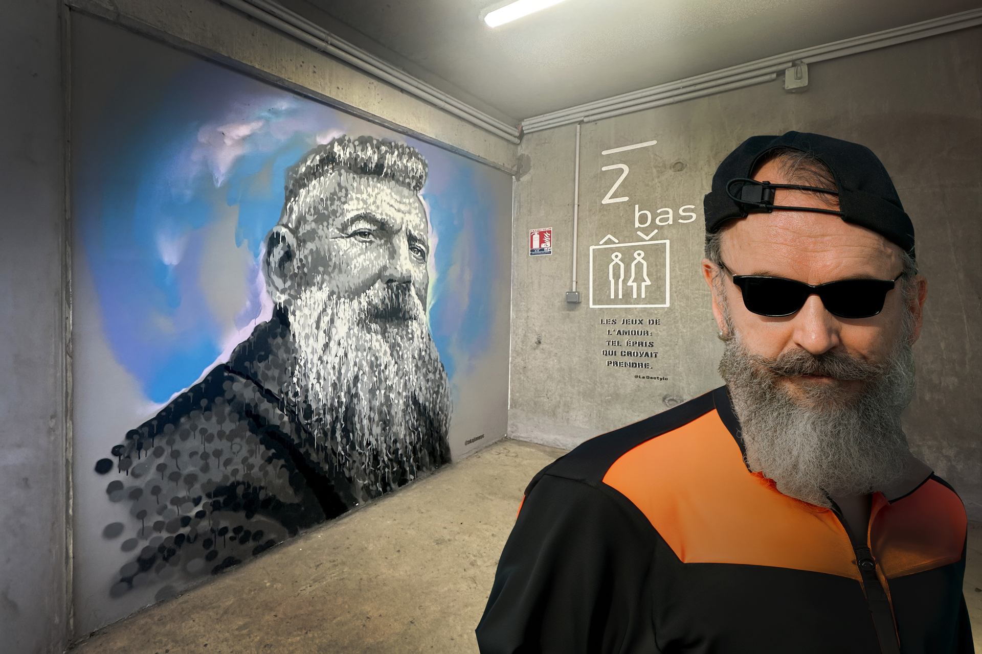 les barbus du parking de la gare