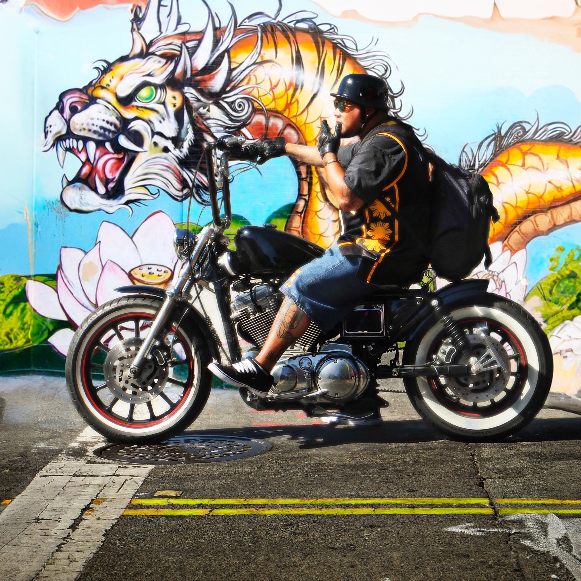 Le motard de SF