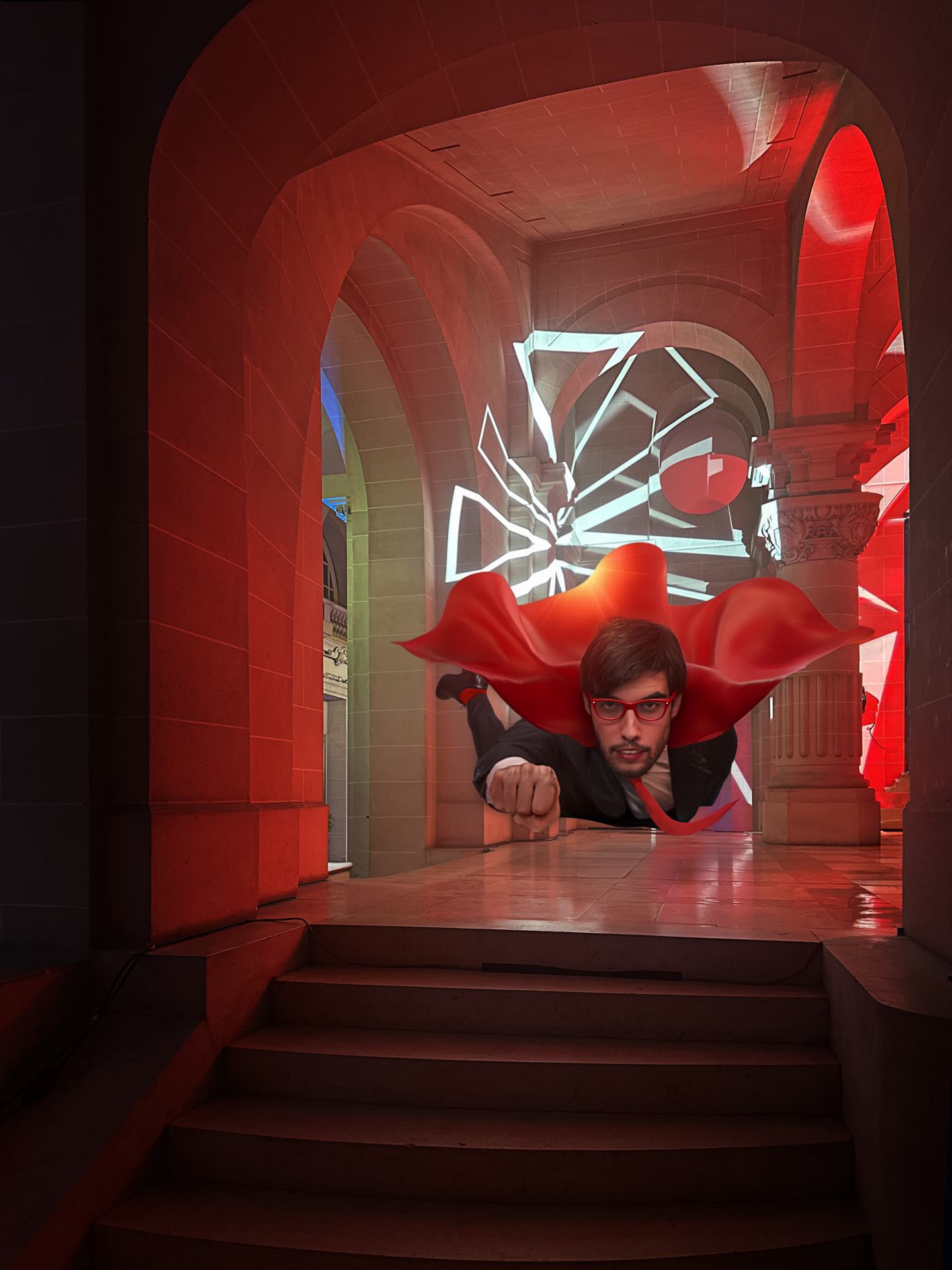 un intrus à l'hôtel de ville de Roubaix