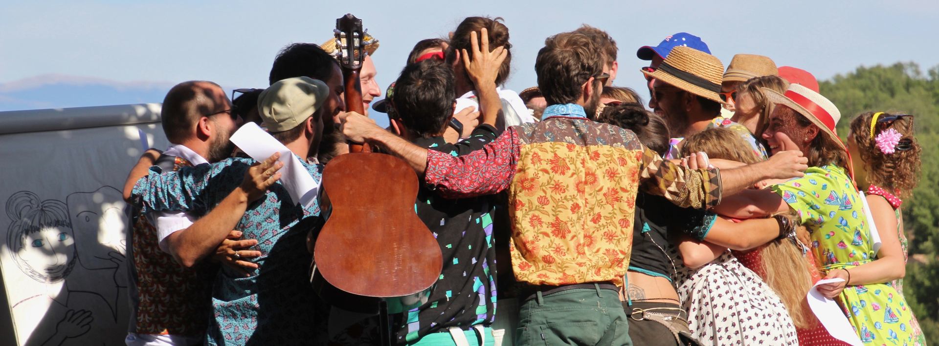 Un "tas " de jeunes .