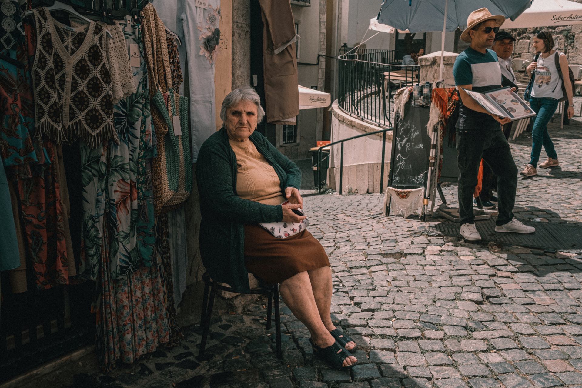 La vendeuse de la vieille ville