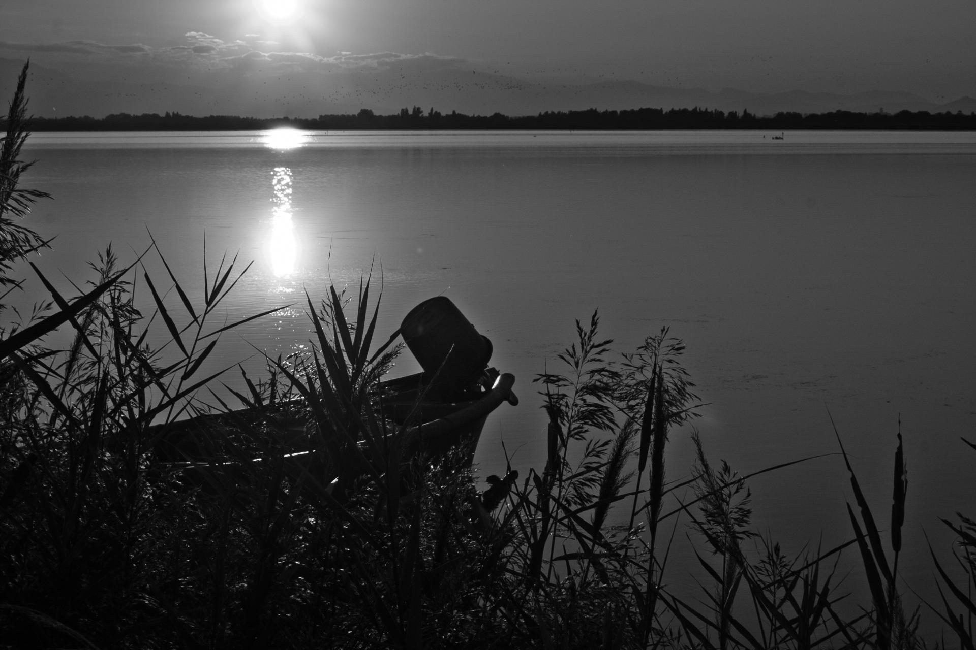 au bord du lac