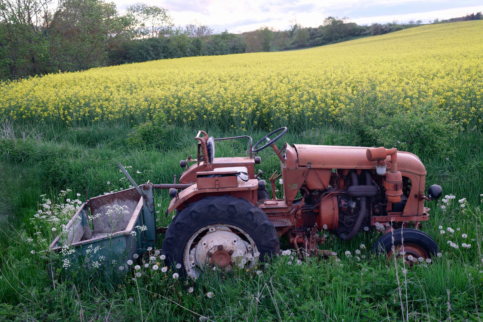 tracteur printanier