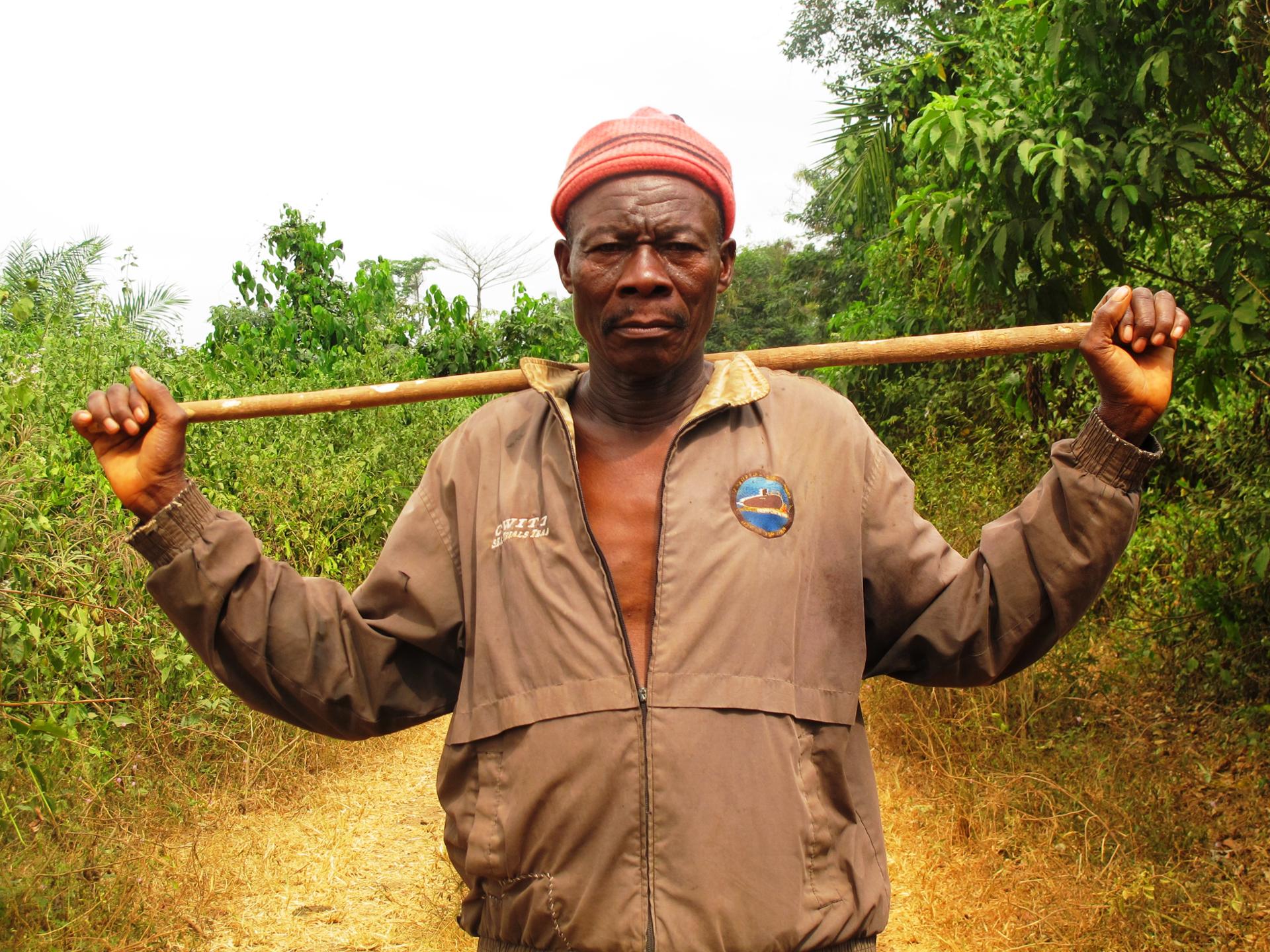 Le vieux vacher (Cote d'Ivoire)
