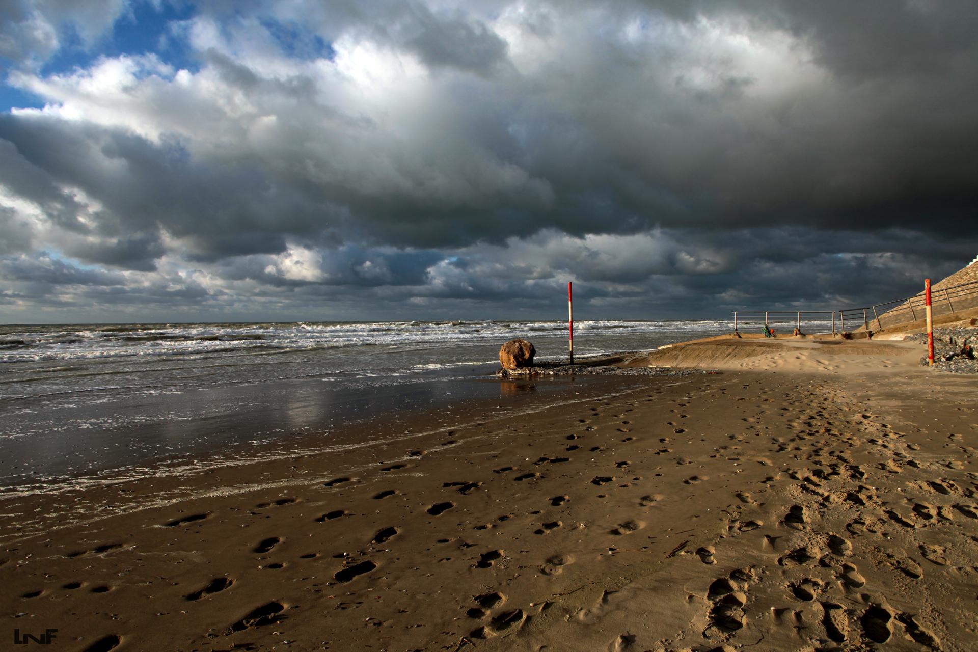 Quend plage, le 2 février 2013