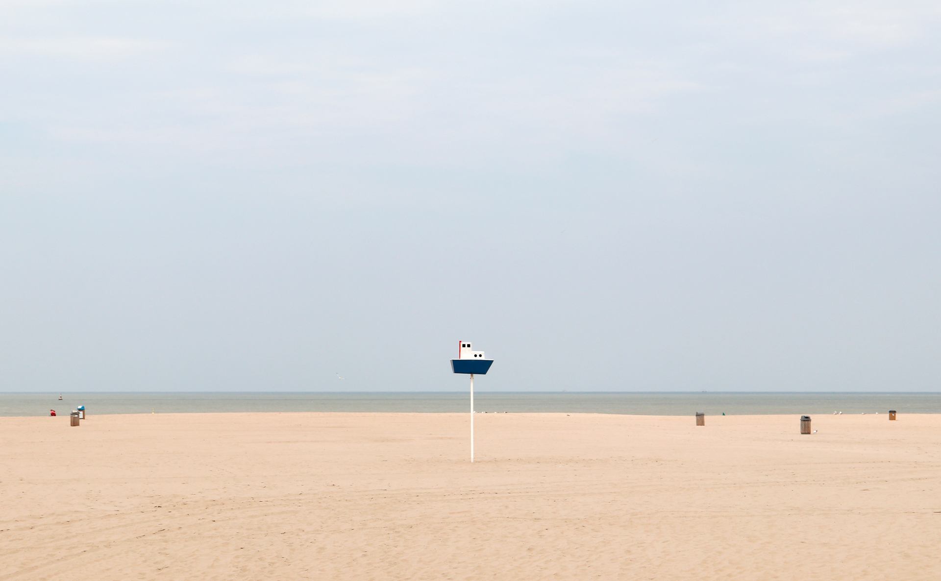 Avec la mer du Nord, pour dernier terrain vague.