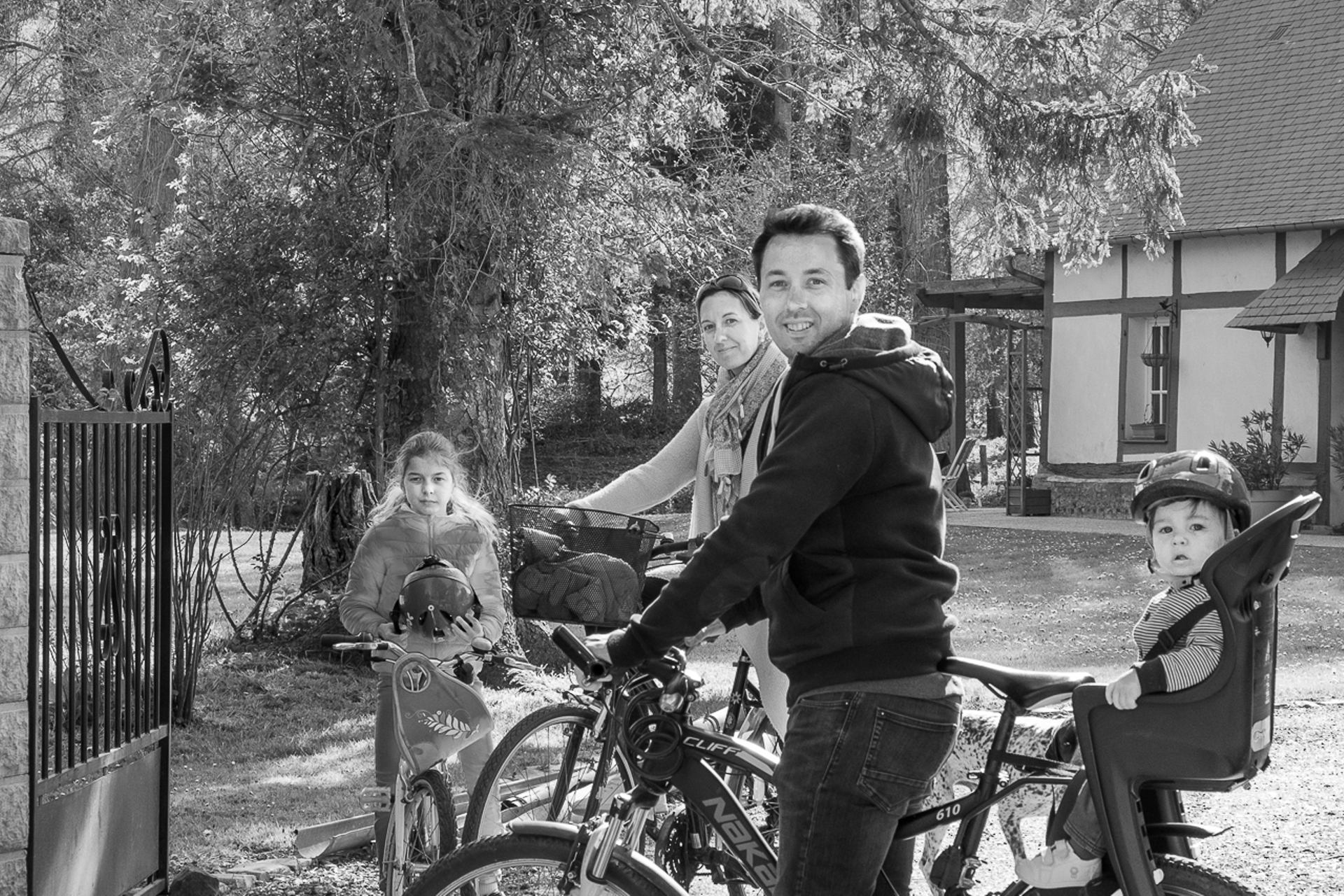Jade, Julie, Patrick et Sacha