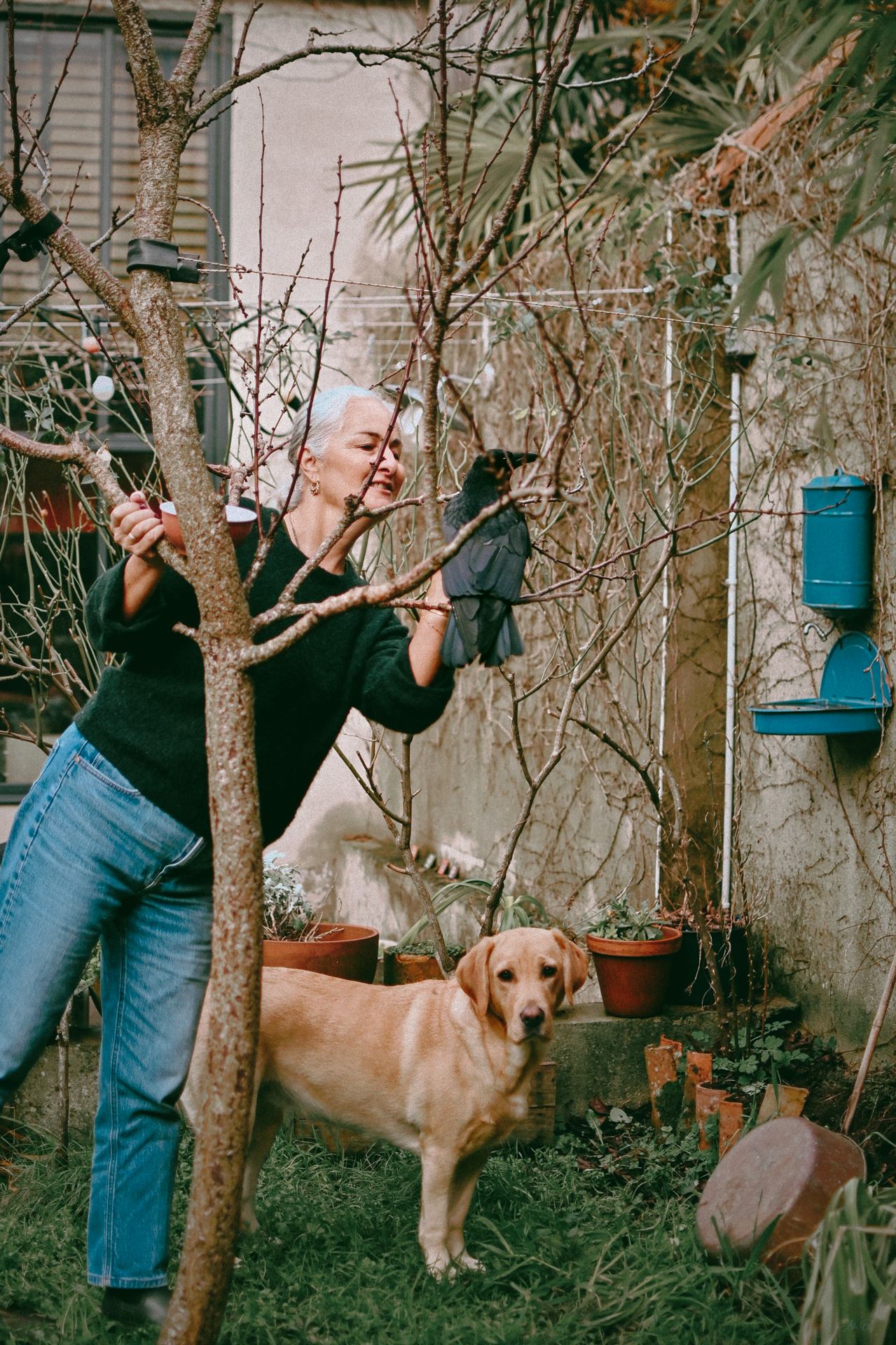 Claire, Pépère et Suzette.
