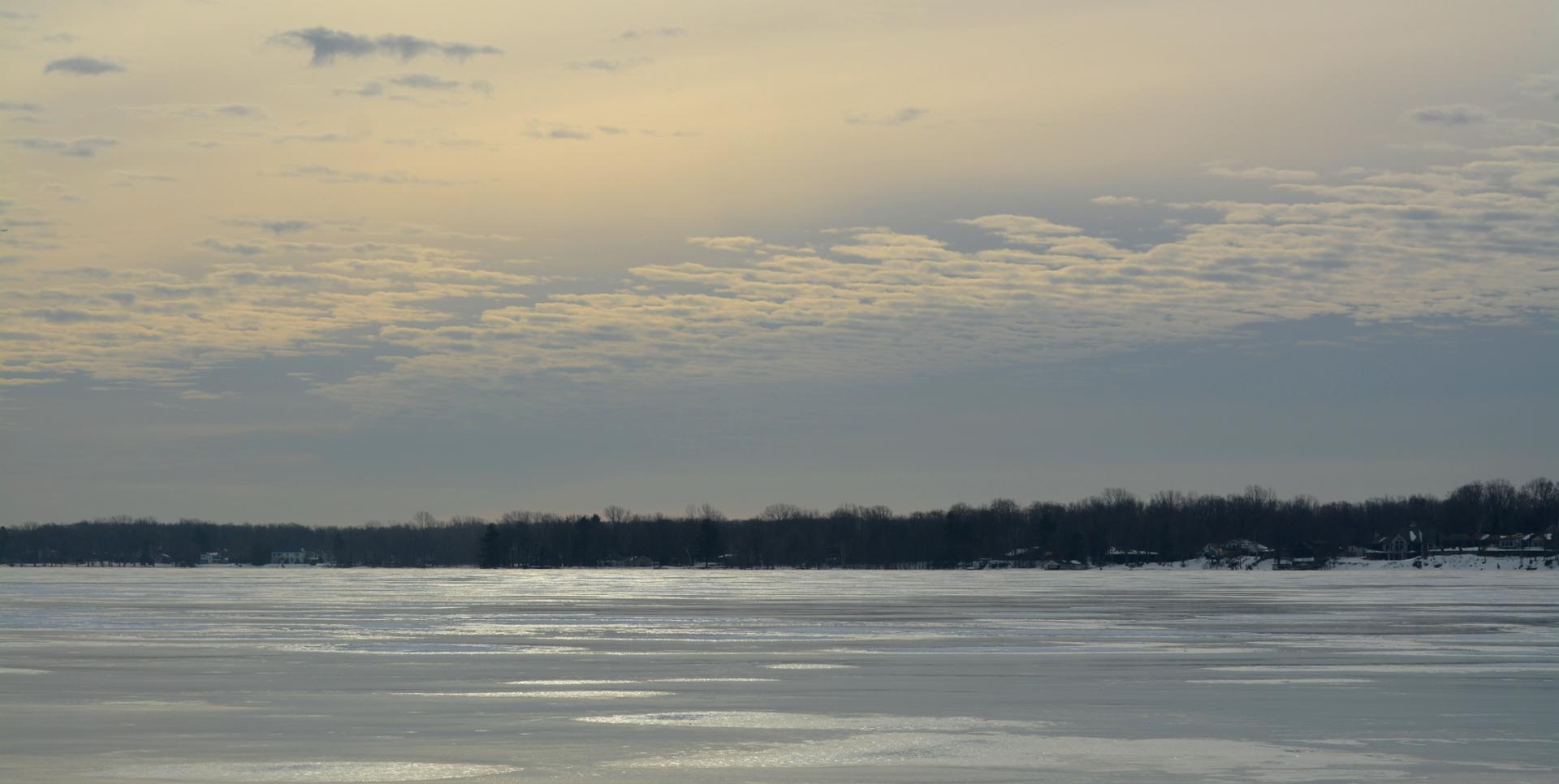Lac en février 2018
