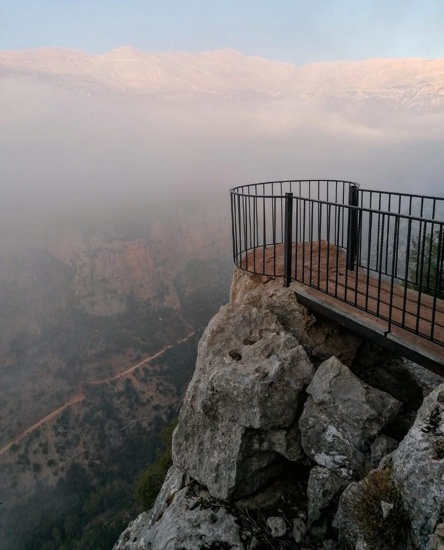 Above the Kadisha valley 