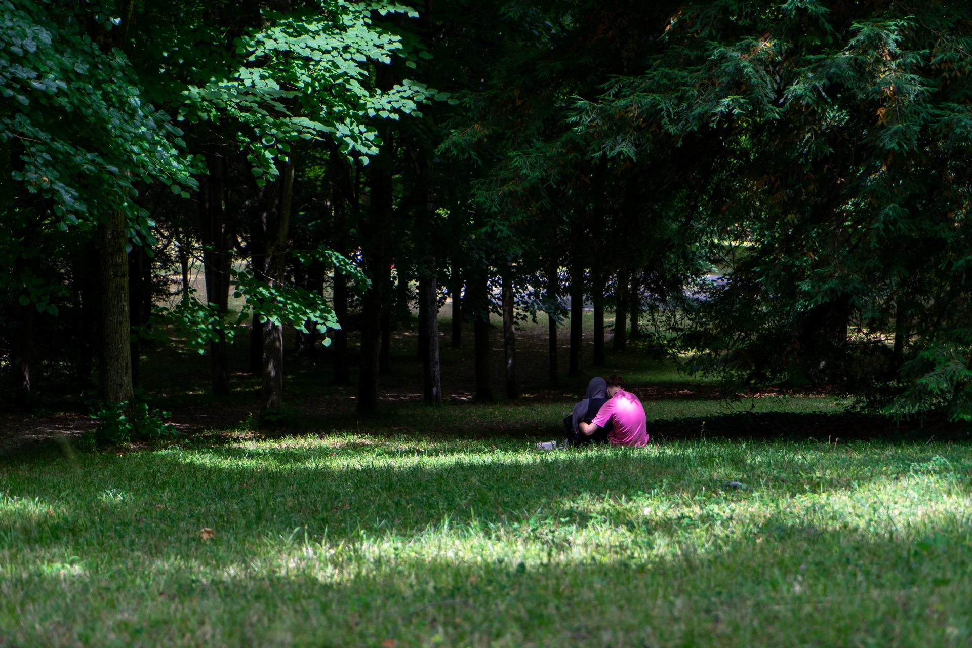 en rose et noir