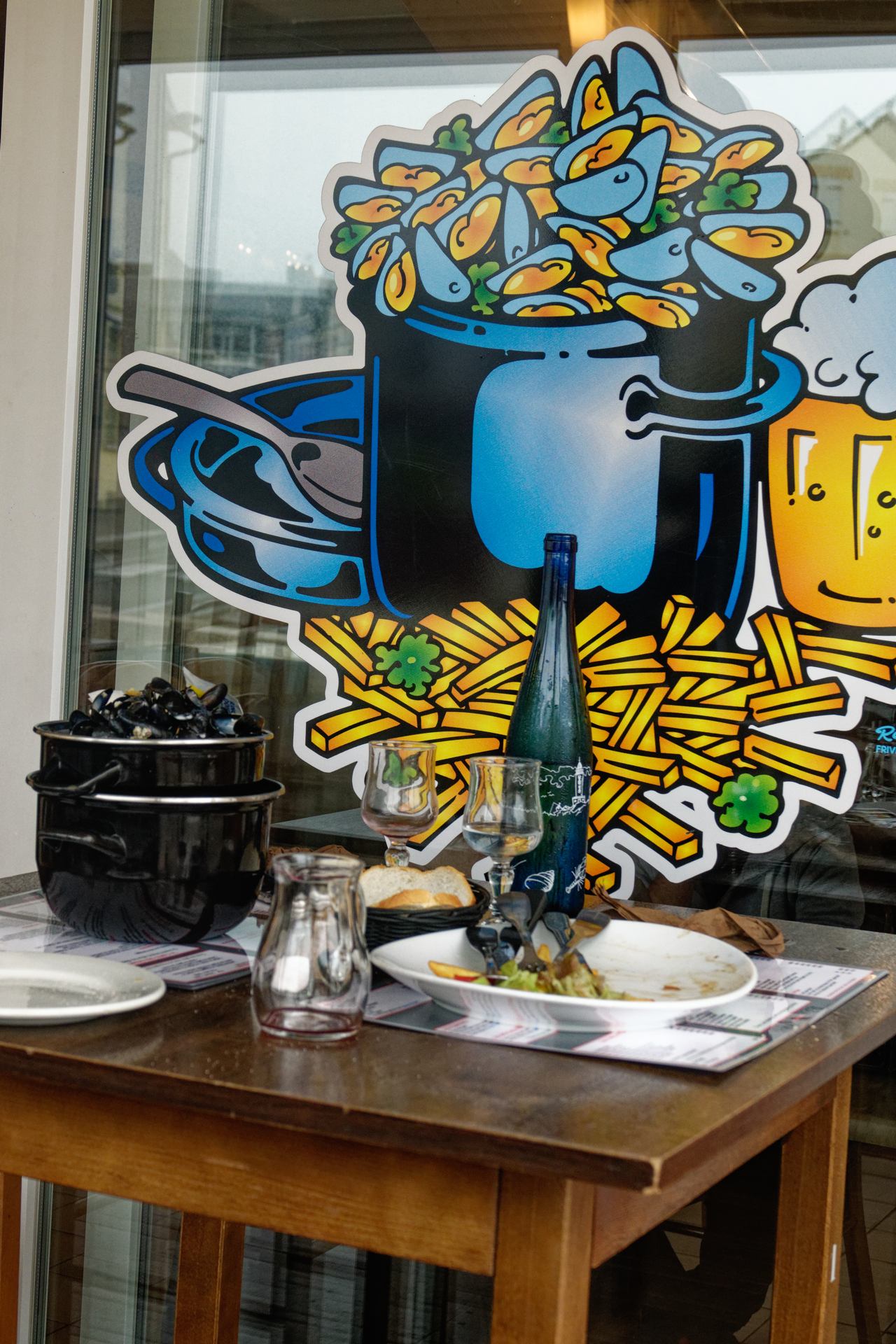 Moules frites à volonté