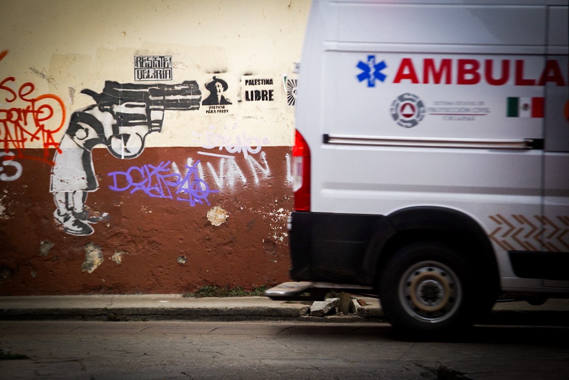 Tirer sur l'ambulance