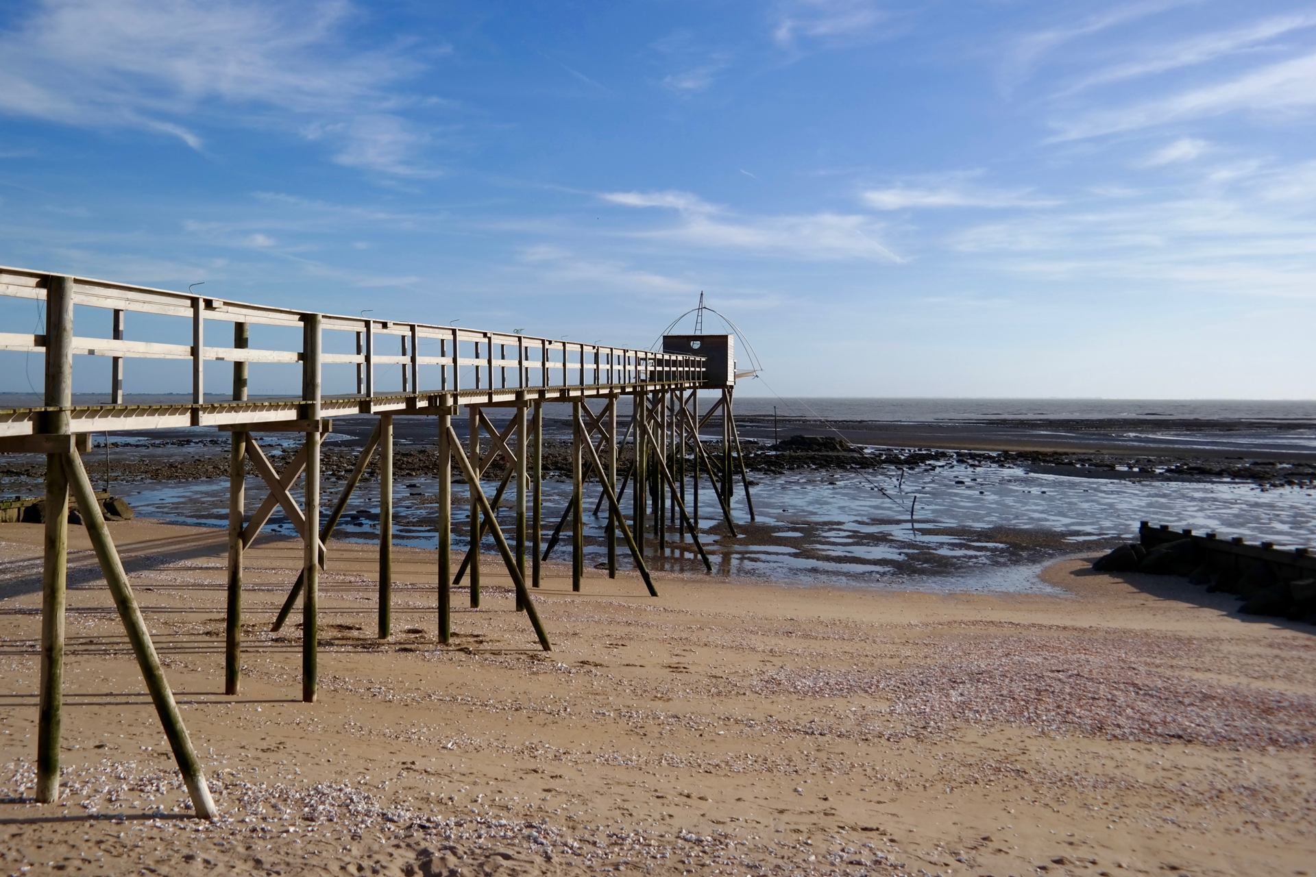 Cabane de pêche au carrelet