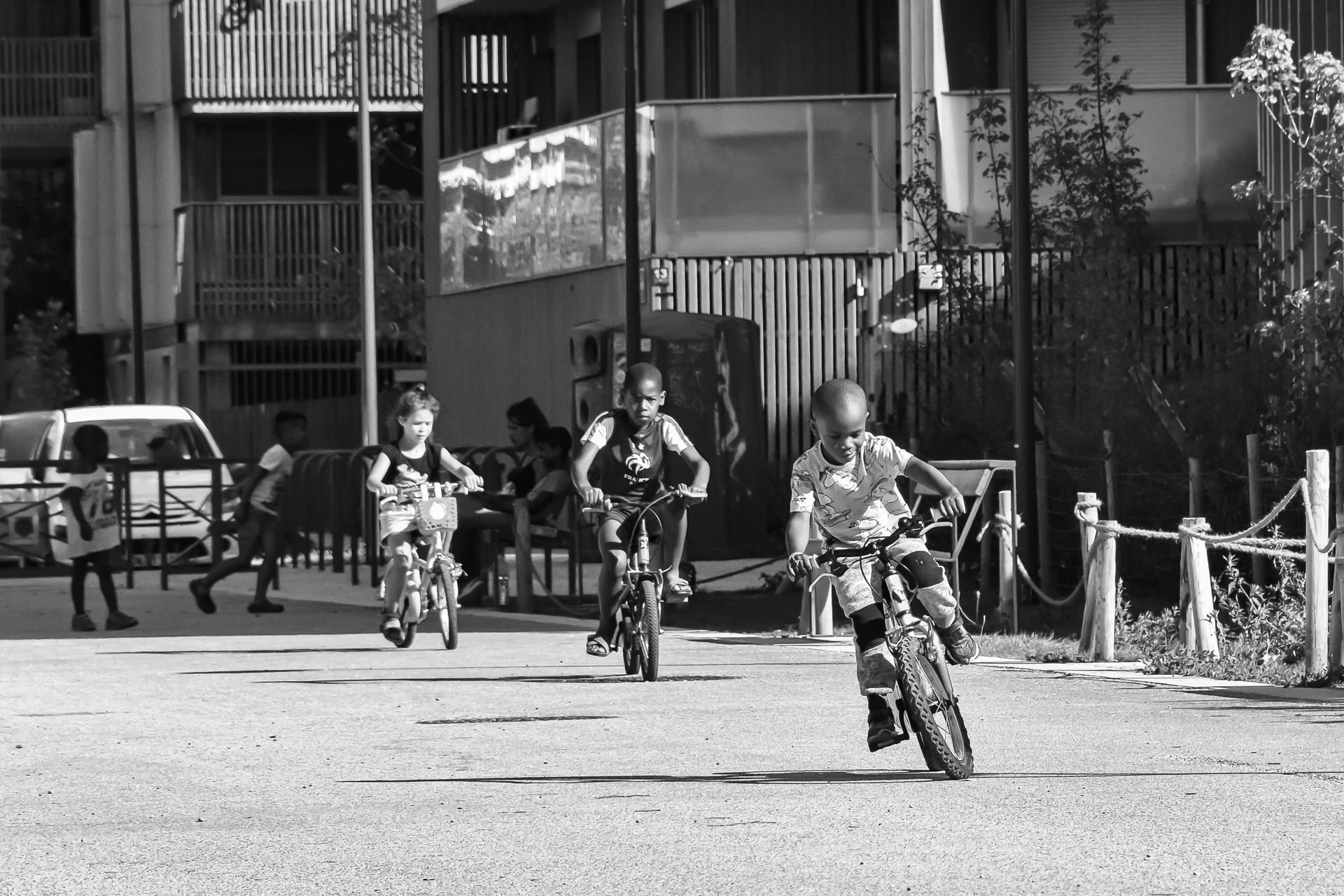 le vélo, un jeu d'enfant!