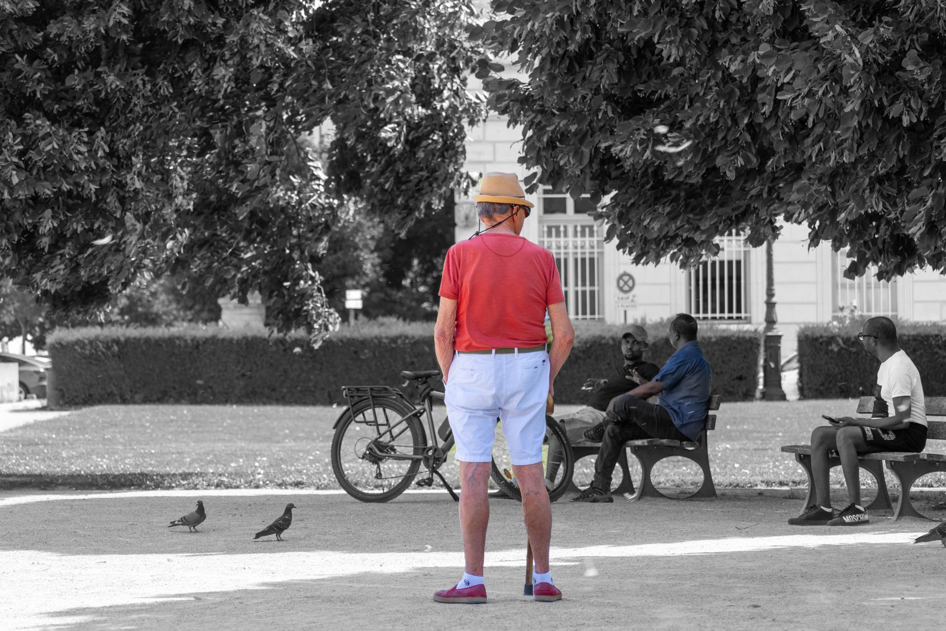 le touriste.