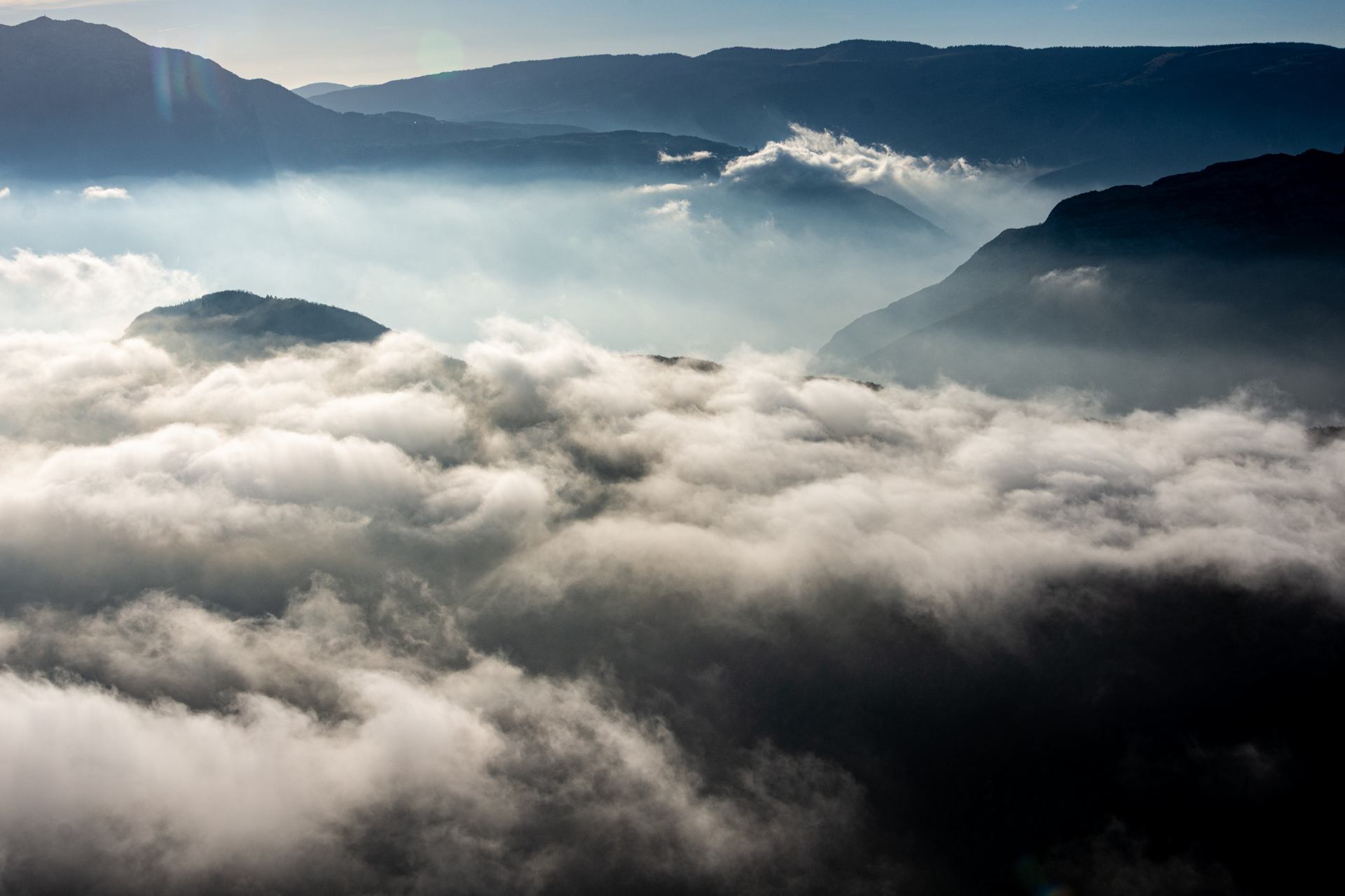 nuages sur la Chartreuse