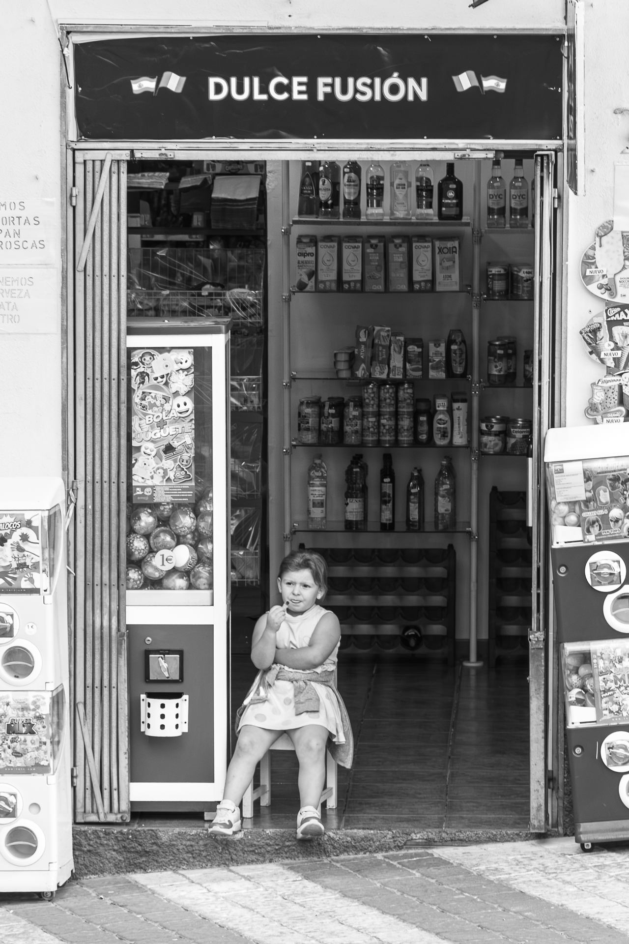 chez le marchand de bonbons