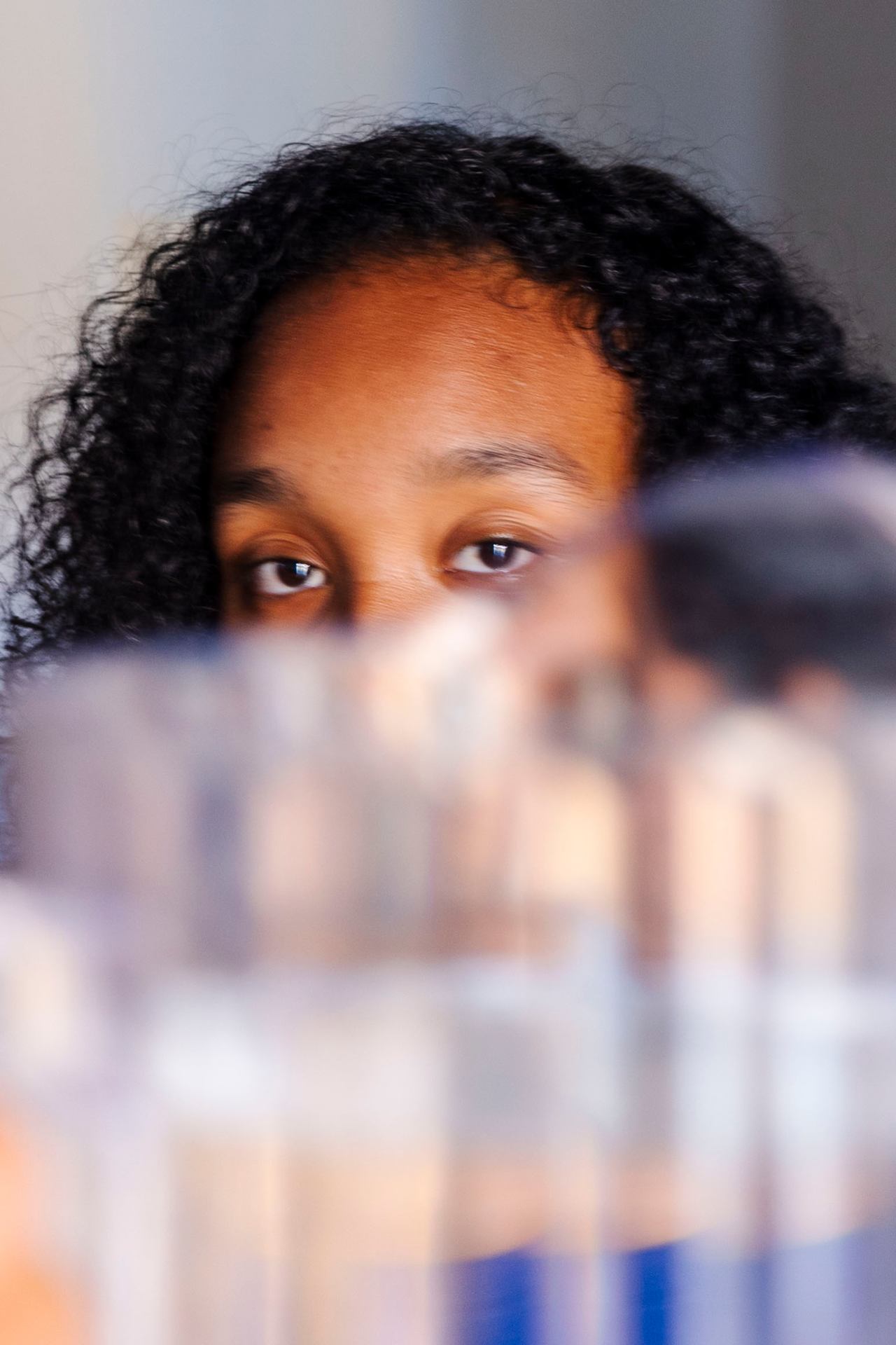 Percer le broc de verre