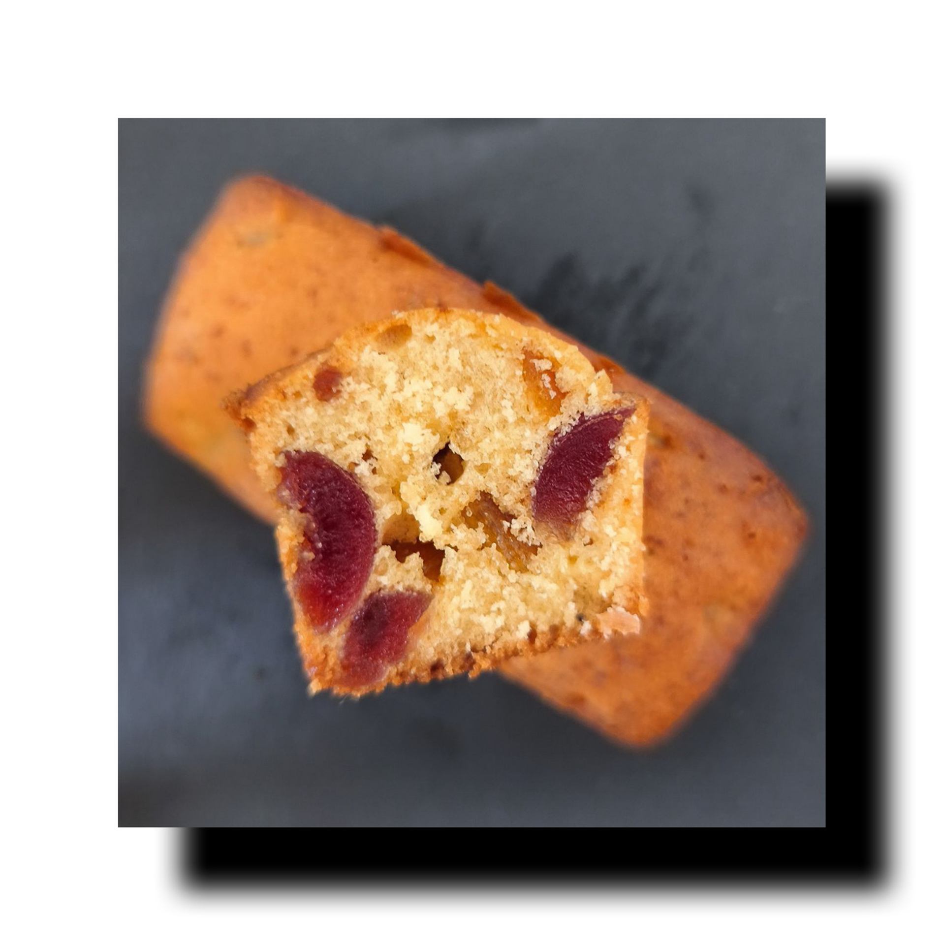 cake aux fruits confits et raisins secs