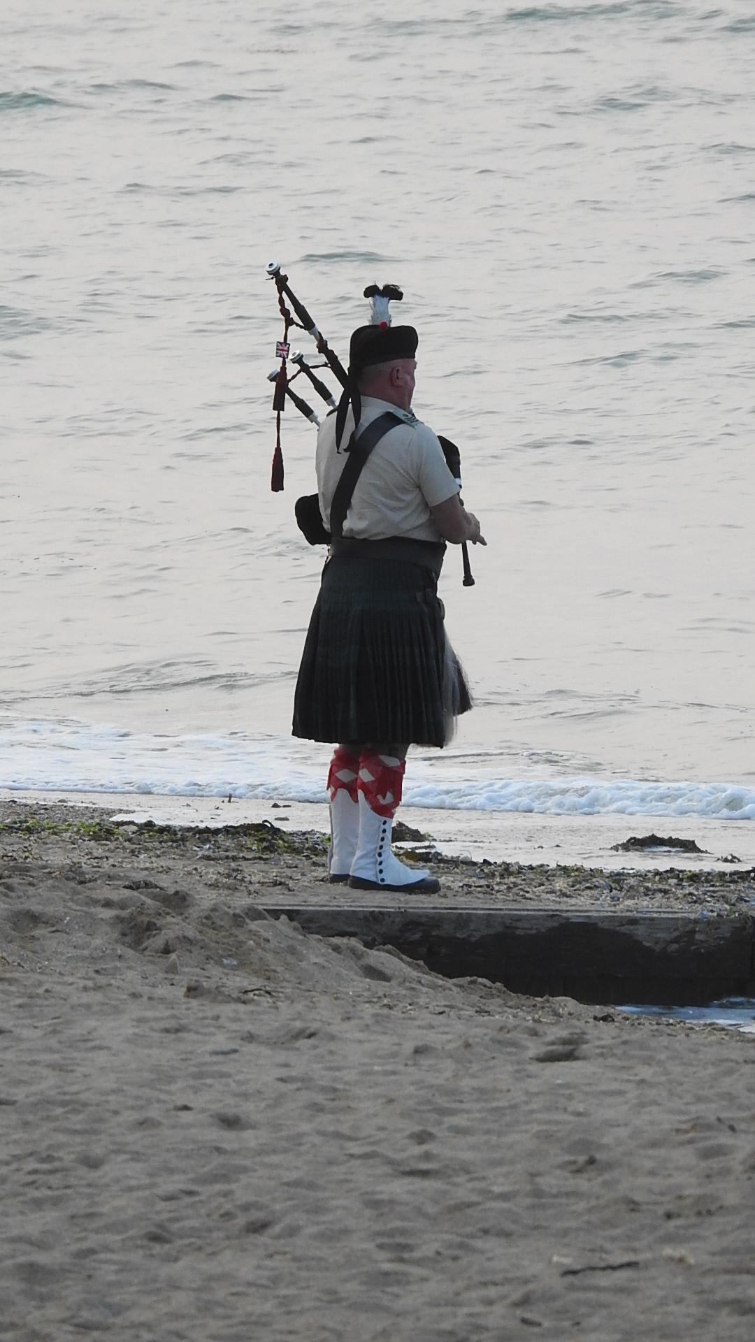 Soldat Ecossais hommage le 6 juin 2025 Normandie