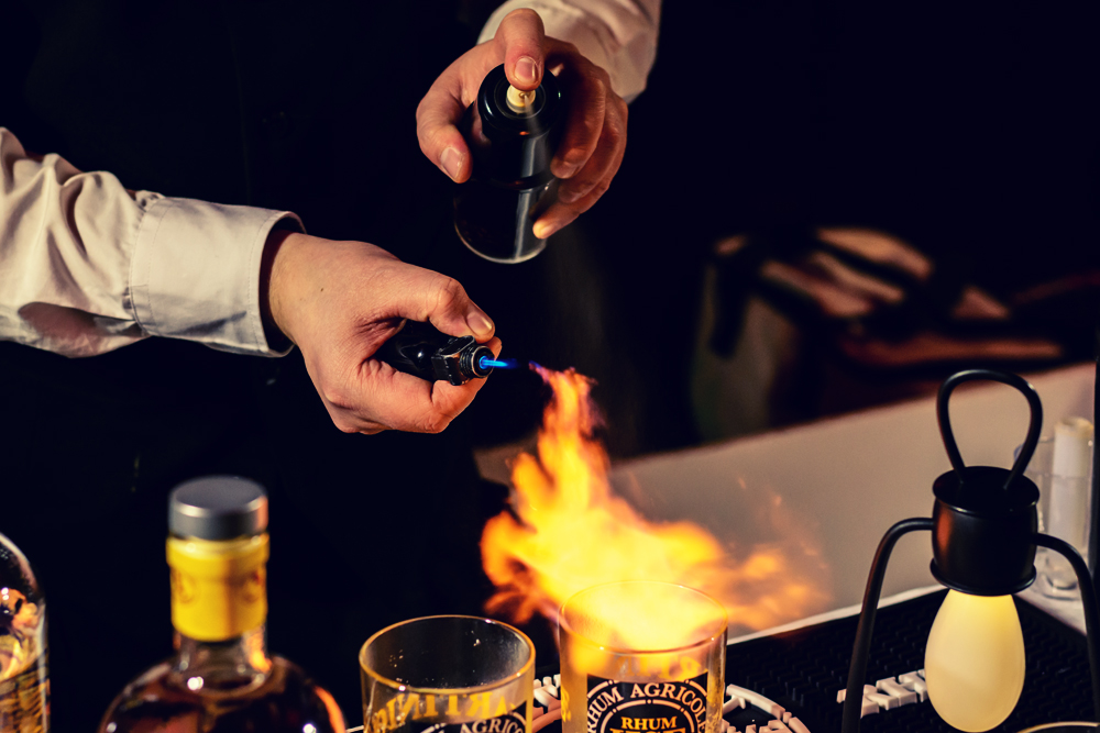 Rhum flambé